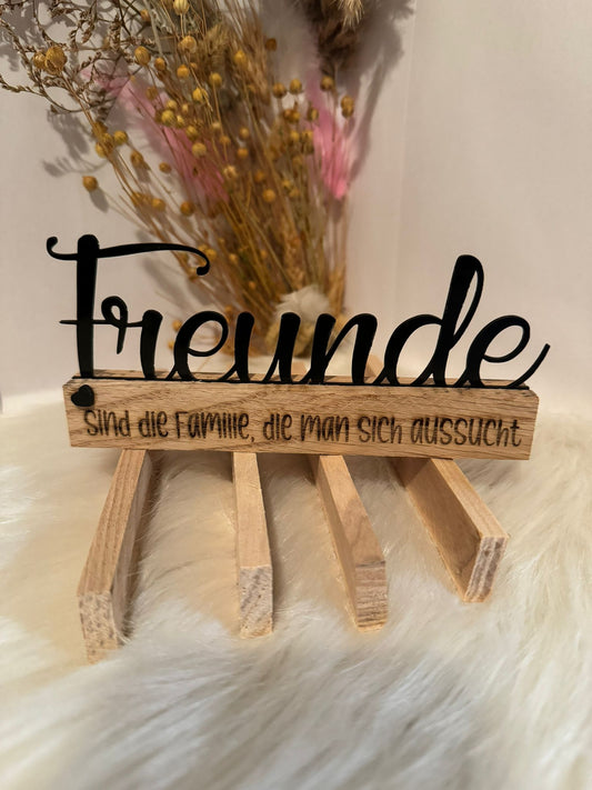 Holz-/Acryl-Aufsteller