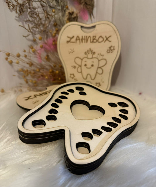 Zahnbox - Aufbewahrung von Milchzähne
