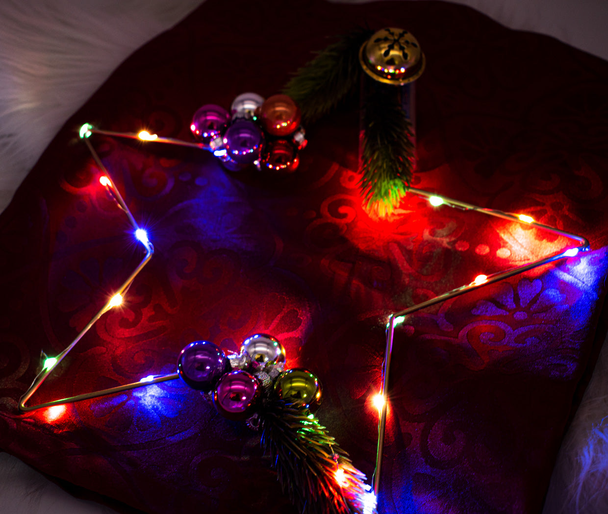 Winterdeko Stern inkl. Beleuchtung