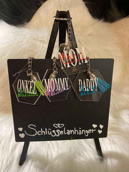 Acrylschlüsselanhänger