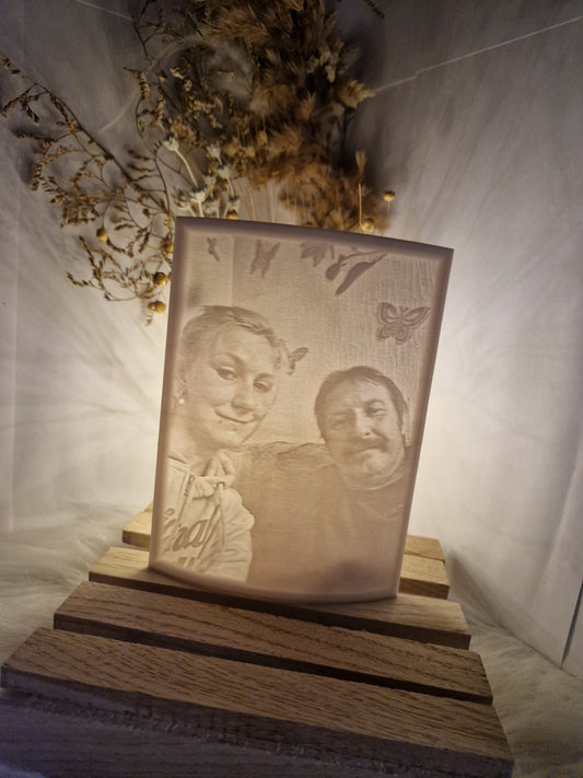 Beleuchtetes Bild 3D Druck