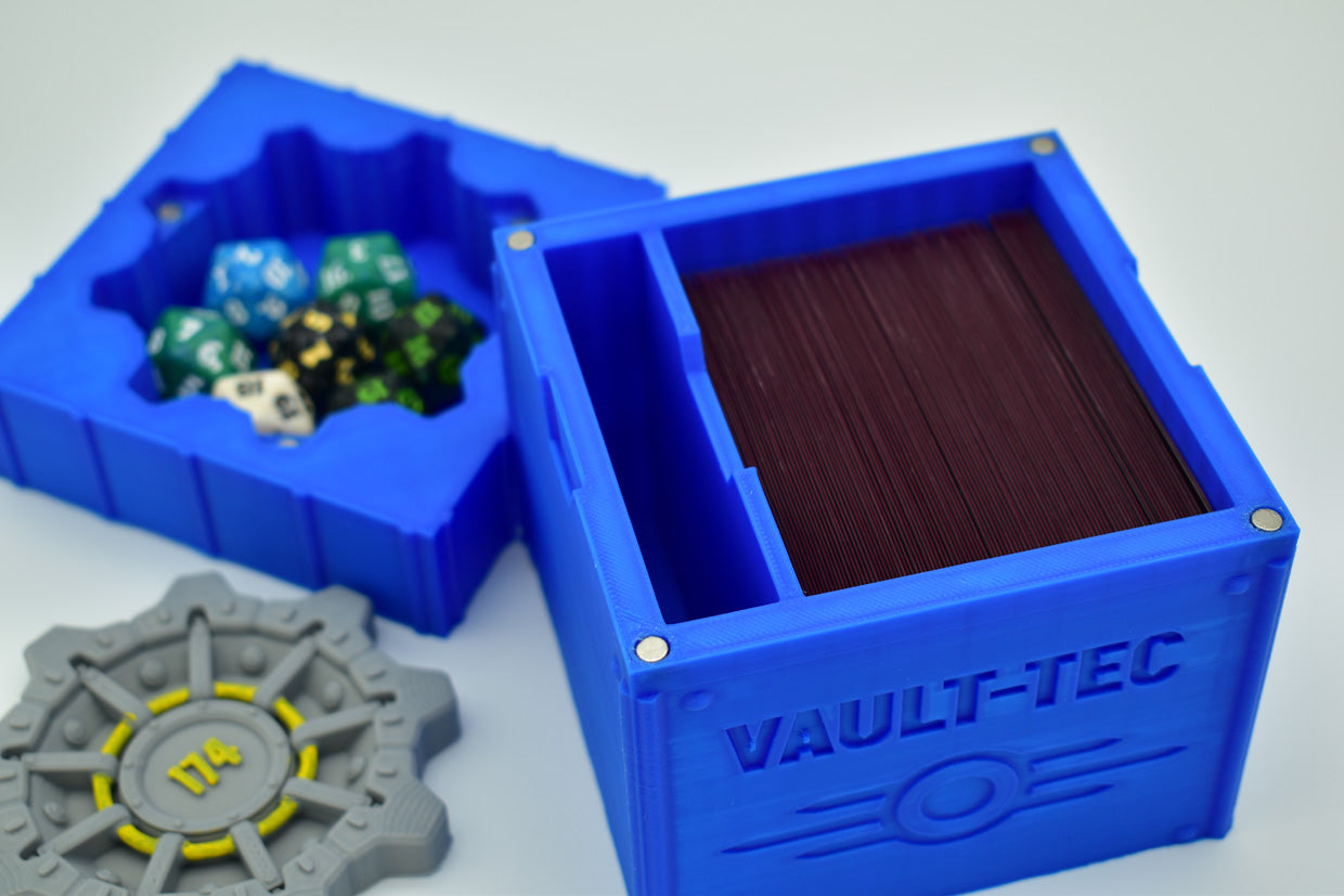 MtG Commander Deckbox / Cardbox Vault-Tec/Fallout