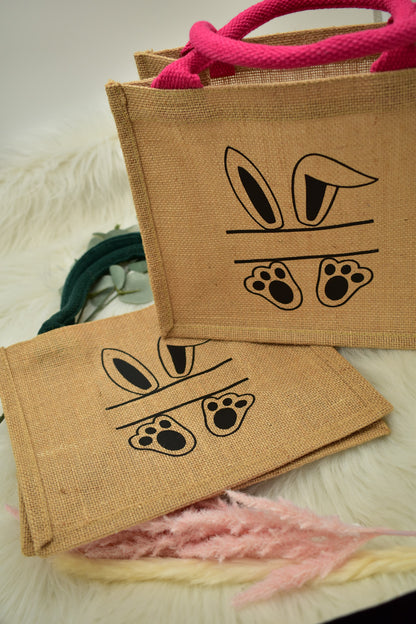 Oster-Jute-Tasche