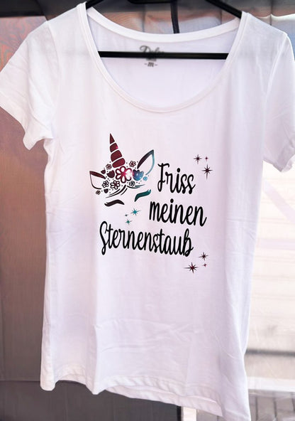 Damen T-Shirt V-Auschnitt